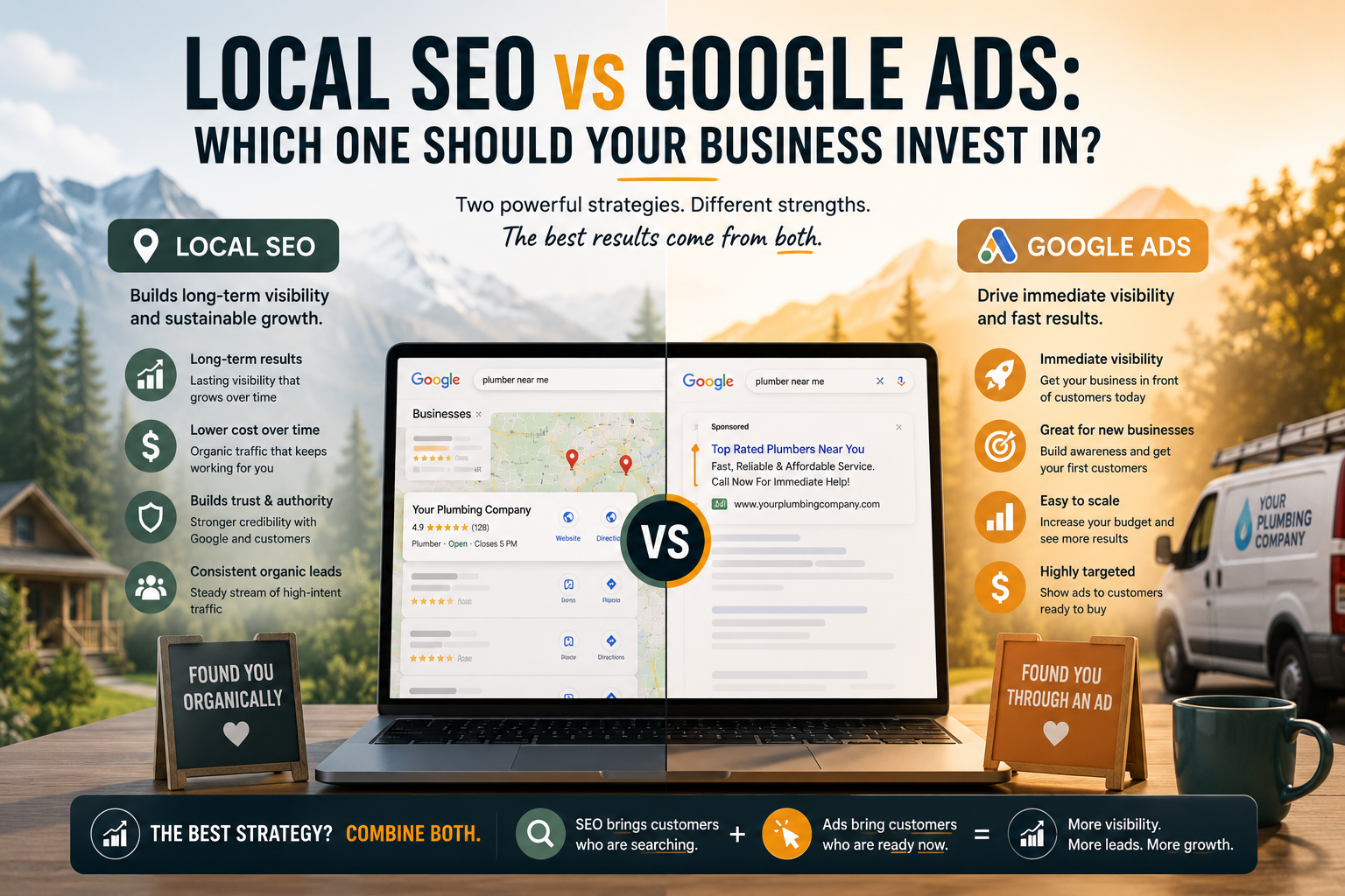 Local SEO vs Google Ads: Which One Should Your Business Invest In?
