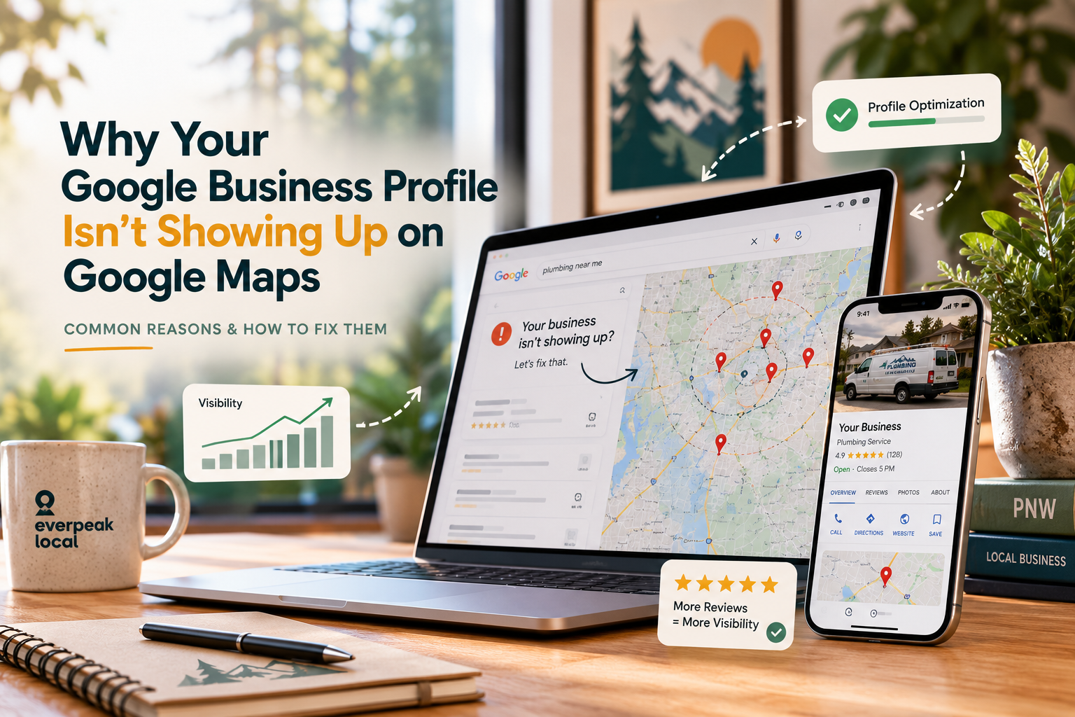 Why Your Google Business Profile Isn’t Showing Up on Google Maps
